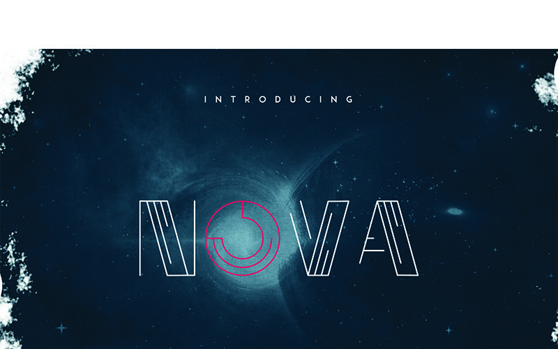 Шрифт Nova