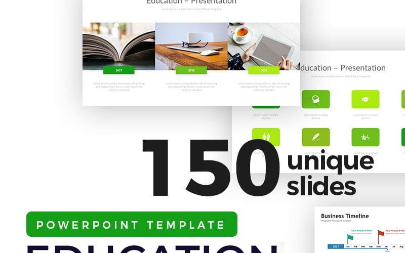 Onderwijs presentatiesjabloon PowerPoint-sjabloon
