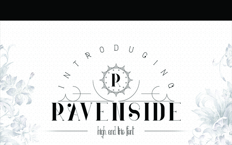 Ravenside Lettertype