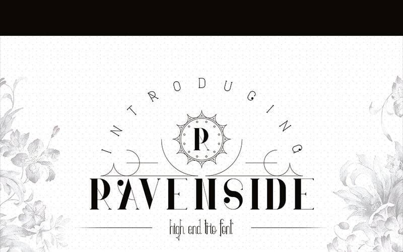 Ravenside písmo