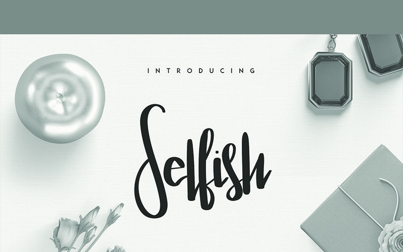 Download Шрифт "Selfish Font" / Selfish Font - Шрифт на тему графика display branding fontfamily typeface font print handmade custom poster creative