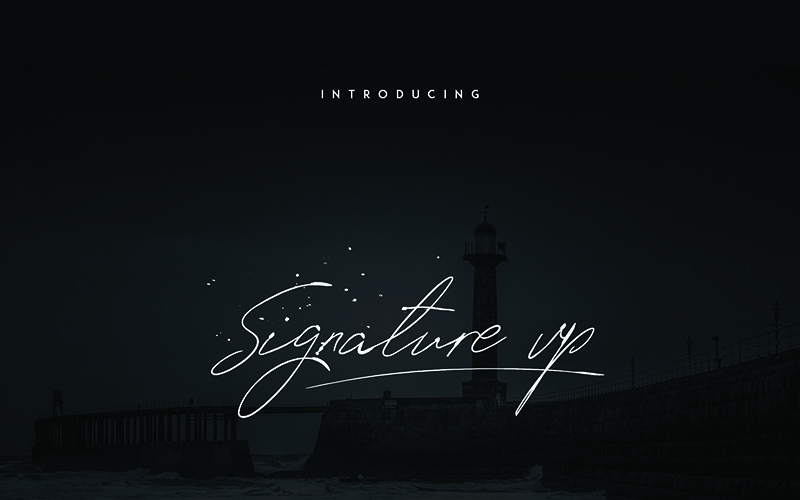 Download Шрифт "Signature VP Font" / Signature VP Font - Шрифт на тему графика display branding fontfamily typeface font print handmade custom poster creative