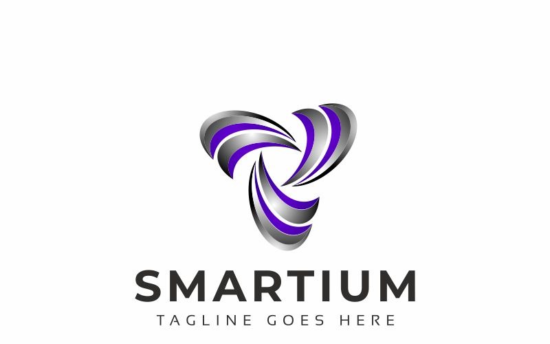 Download Шаблон логотипа "Smartium 3D Logo Template" / Smartium 3D Logo Template - Шаблон логотипа на тему графика abstract circle revolve ring circles hosting internet online programming rings software technology agency aplicacion aplications app brand branding colored colorful