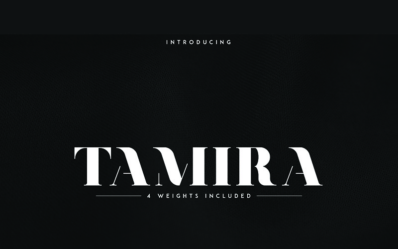 Тамира Шрифт
