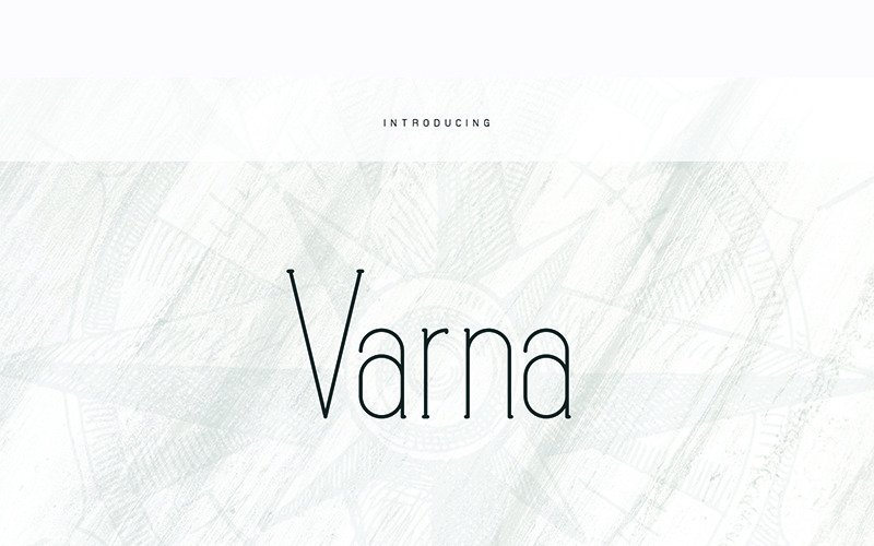 Download Шрифт "Varna Font" / Varna Font - Шрифт на тему графика display branding fontfamily typeface font print handmade custom poster creative