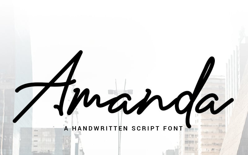 Amanda Signature Font