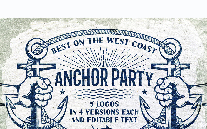 Anchor Logo Set - Illustration