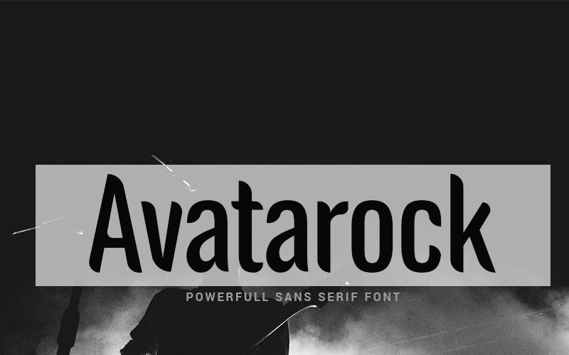 Avatarock betűtípus