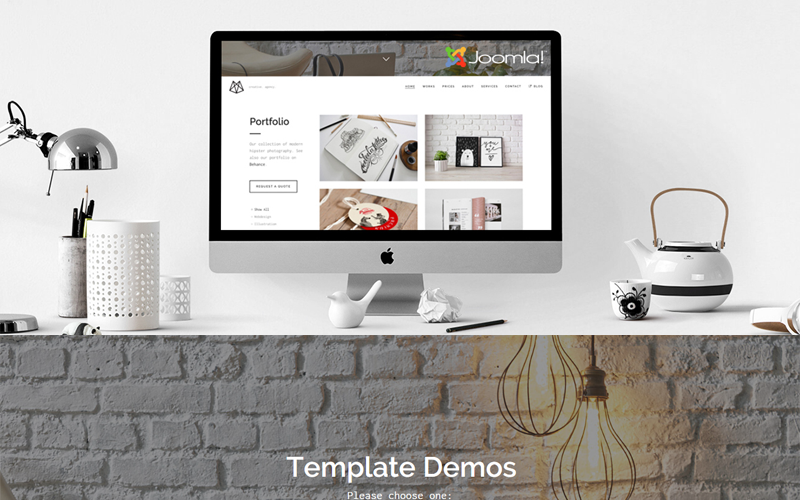 Bushwick - OnePage Helix Ultimate Joomla шаблон