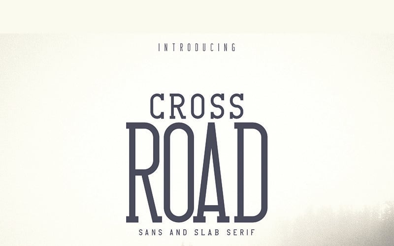 Crossroad betűtípus
