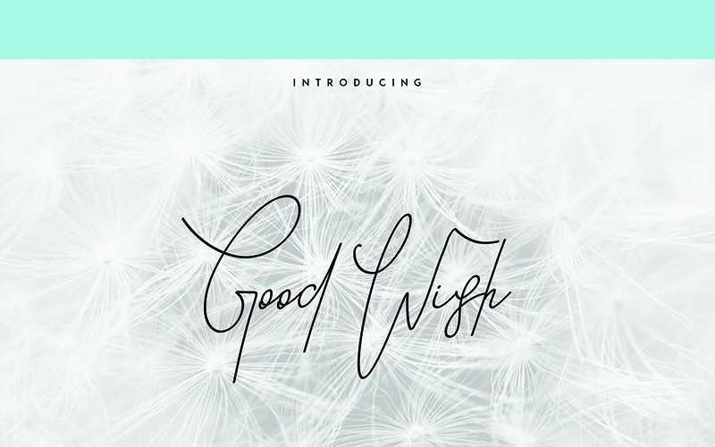 Download Шрифт "Good Wish Font" / Good Wish Font - Шрифт на тему графика display branding fontfamily typeface font print handmade custom poster creative