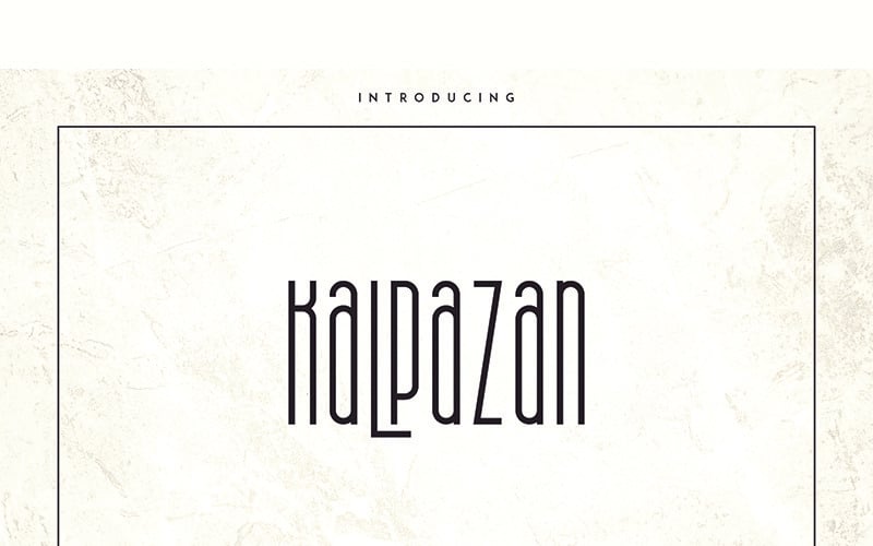 Kalpazan Font