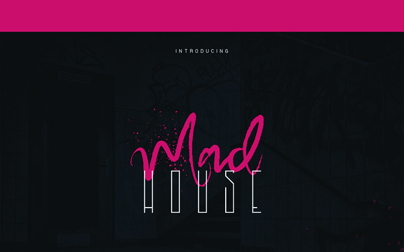 Madhouse písmo