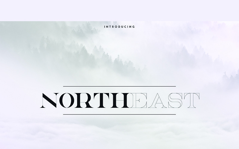 NorthEast typsnitt
