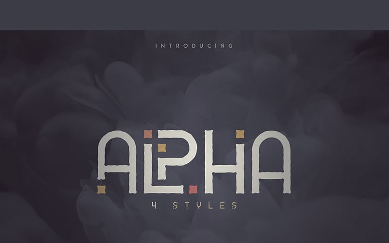 Písmo Alpha