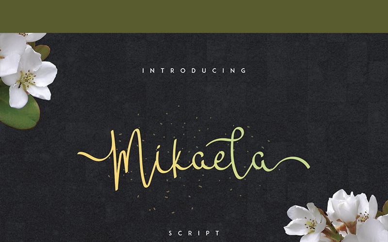 Písmo Mikaela