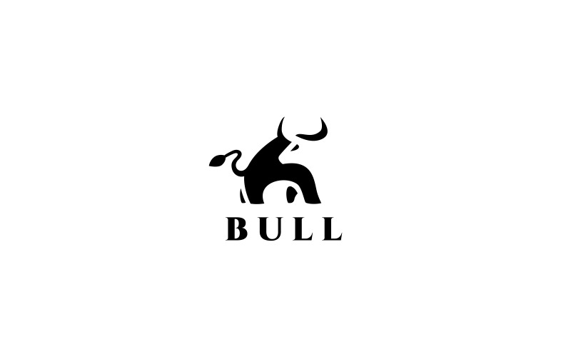 Download Шаблон логотипа "Bull Logo Template" / Bull Logo Template - Шаблон логотипа на тему графика agency angry bull animal animals art bad black bull line colorful colour company creative design entertainment funny game internet logo,adventures,automotive,bull,logo,mark,car,creative,desig