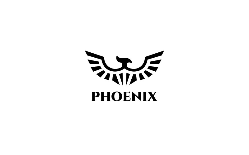 Download Шаблон логотипа "Phoenix Logo Template" / Phoenix Logo Template - Шаблон логотипа на тему графика bird logo brand branding corporate fire flat flow fly freedom immortality luxurious majestic modern mythology orange phoenix rebirth red regal,art,bird,brand,branding,business,city,company,ea