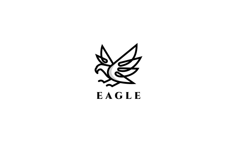 Download Шаблон логотипа "Eagle Logo Template" / Eagle Logo Template - Шаблон логотипа на тему графика america,american,eagle,auto,sport,automobile,automotive,business,car,fly,fun,game,identity,media,motor,show,old,pheonix,phoenix,property