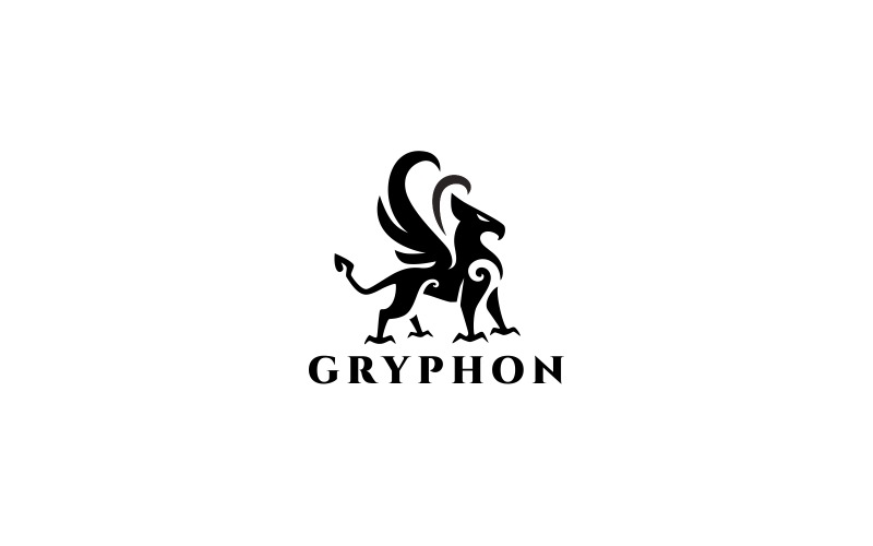 Download Шаблон логотипа "Gryphon Logo Template" / Gryphon Logo Template - Шаблон логотипа на тему графика animal,animals,blue,bussines,clasic,clean,dragon,eagle,elegannt,gryphon,logo,design,template,hotel,king,lion,luxury,management,marketing,mascot