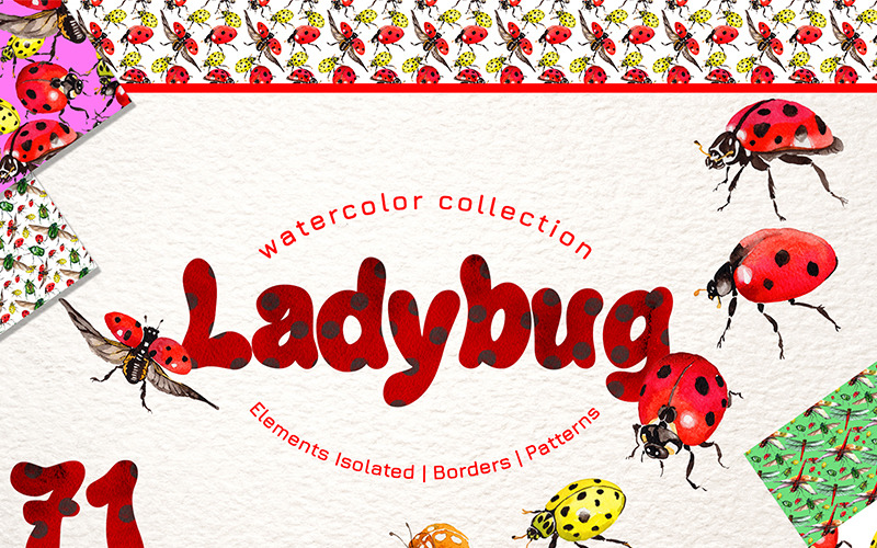Download Иллюстрация "Ladybug Watercolor png - Illustration" / Ladybug Watercolor png - Illustration - Иллюстрация на тему графика ladybug watercolor png
