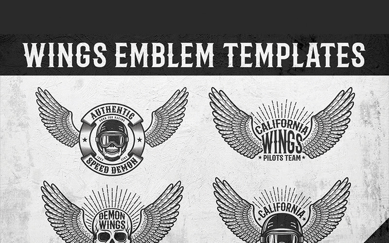 Wings embléma - illusztráció