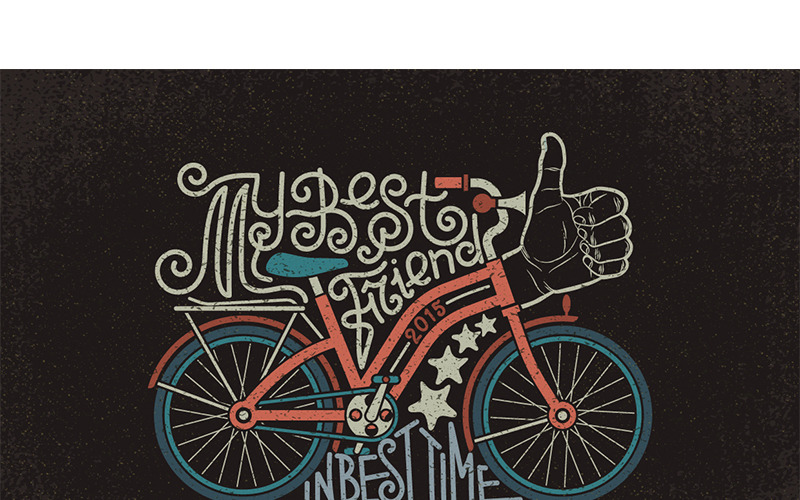 Biciclette - Illustrazione