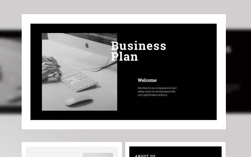 Businessplan presentatie PowerPoint-sjabloon