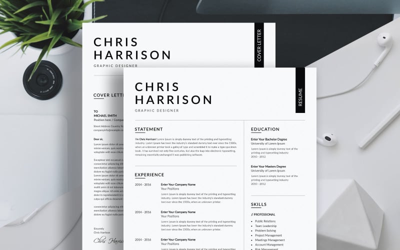 Chris Harrison CV-mall
