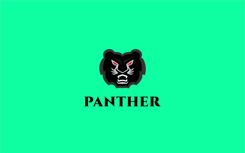Panther Logo šablona
