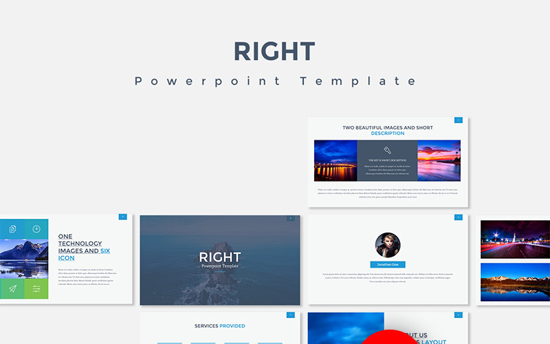 Richtige PowerPoint-Vorlage