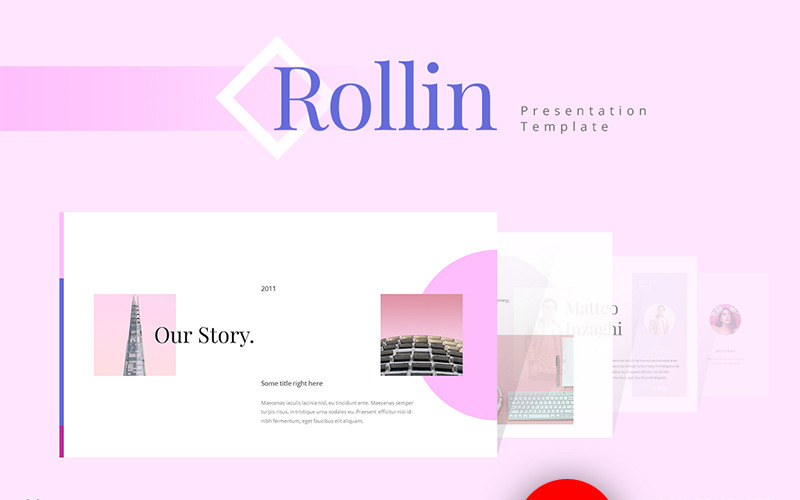 Rollin PowerPoint-Vorlage