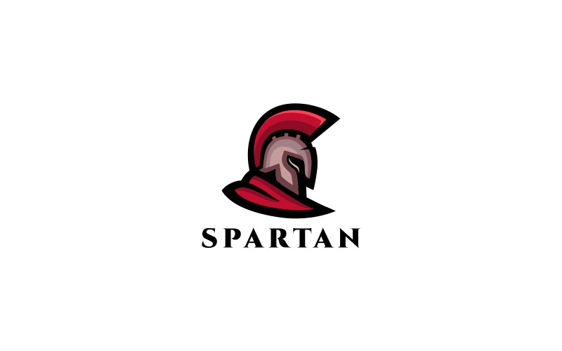 Download Шаблон логотипа "Spartan Logo Template" / Spartan Logo Template - Шаблон логотипа на тему графика armor brand branding brave design emperor gladiator graphic guardian head helmet historic icon illustrator kingdom knight legend logo mascot roman,mascot,art,black,bold,club,cross,fit,fitness