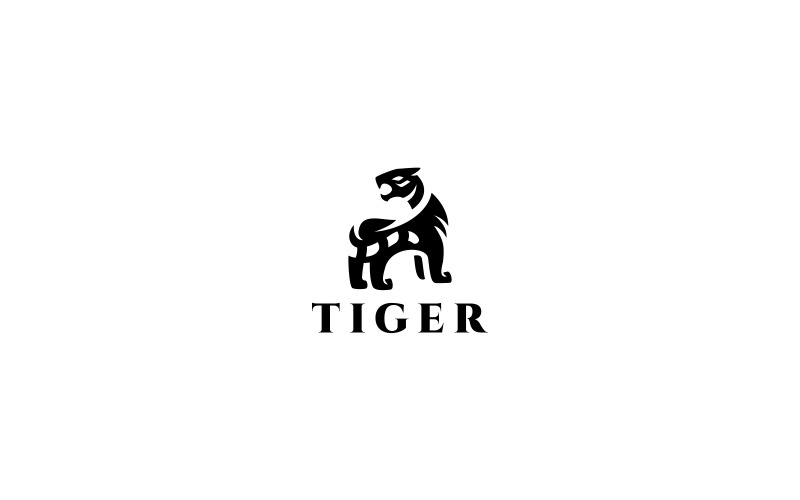 Download Шаблон логотипа "Tiger Logo Template" / Tiger Logo Template - Шаблон логотипа на тему графика animal animals cartoon character characters circle fast head kid kids king man orange power powerpoint strong symbol tiger,animals,brand,cat,company,elegant,entertainment,financial,gym,lion,l