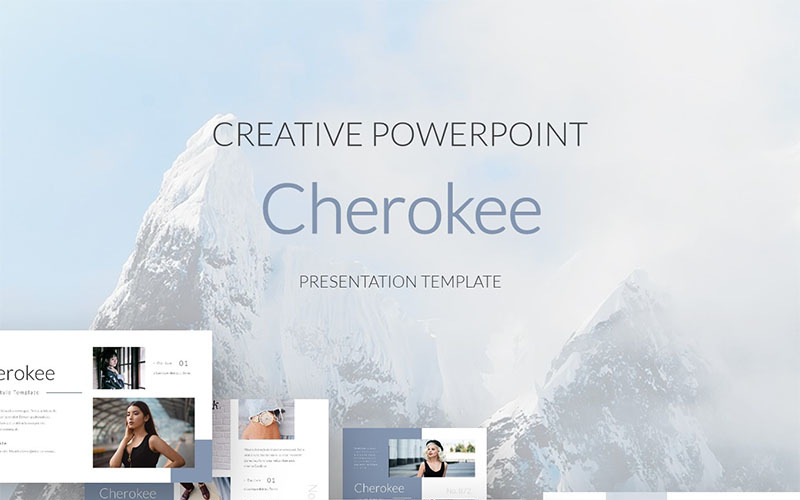 Cherokee PowerPoint template