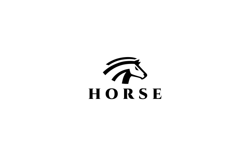 Download Шаблон логотипа "Horse Logo Template" / Horse Logo Template - Шаблон логотипа на тему графика animal animals association blog branding capital cheese club company elegant finance head hoof horse logo mane nature pet powerpoint race,animal,animals,black,branding,dark,defense,deluxe,des