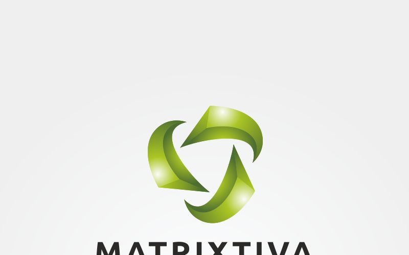 Download Шаблон логотипа "Matrix Rotation Logo Template" / Matrix Rotation Logo Template - Шаблон логотипа на тему графика brand branding capital consulting corporate creation creative data development entertainment expert gaming global internet marketing matrix media network pixel professional