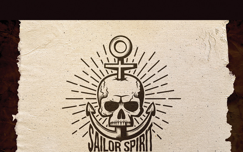 Sailor Spirit embleem - illustratie