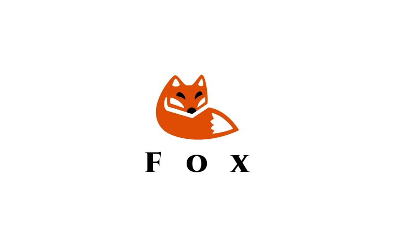 Fox Logo sjabloon