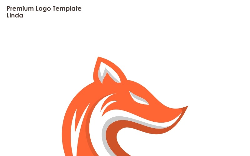 Download Шаблон логотипа "Fox Logo Template" / Fox Logo Template - Шаблон логотипа на тему графика agency art cat club communication community connection development dog ear edge film fox gallery group hear human imagine interactive international