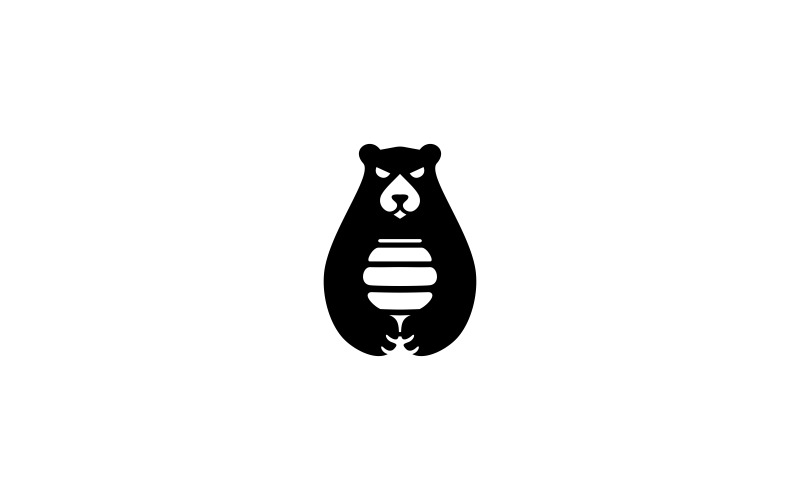 Download Шаблон логотипа "Honey Bear Logo Template" / Honey Bear Logo Template - Шаблон логотипа на тему графика honey,amusement,baby,babysitter,bear,cartoon,child,children,education,enjoy,fun,game,gummy,happy,infant,kid,kindergarten,learn,learning,mascot