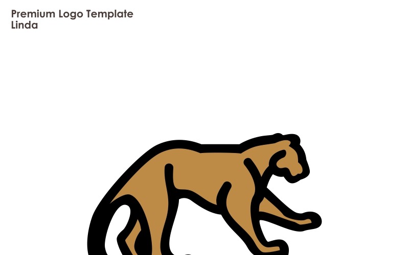 Modèle de logo Puma