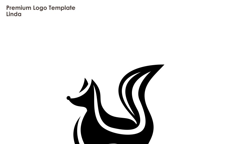 Download Шаблон логотипа "Skunk. Logo Template" / Skunk. Logo Template - Шаблон логотипа на тему графика animal animals art artwork card cartoon clip drawing icons image label logo musk nature picture polecat rodent royalty-free