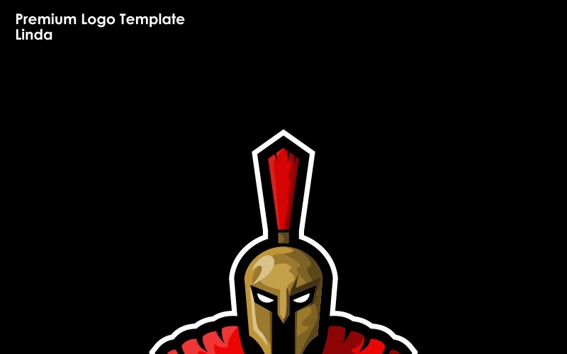 Download Шаблон логотипа "Spartan Logo Template" / Spartan Logo Template - Шаблон логотипа на тему графика armor brand branding brave design emperor gladiator graphic guardian head helmet historic icon illustrator kingdom knight legend logo mascot roman