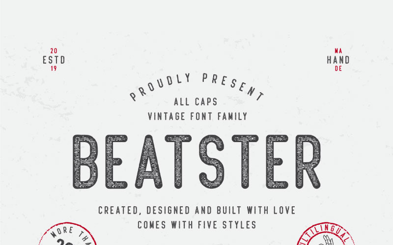 Beatster | With Extra Font