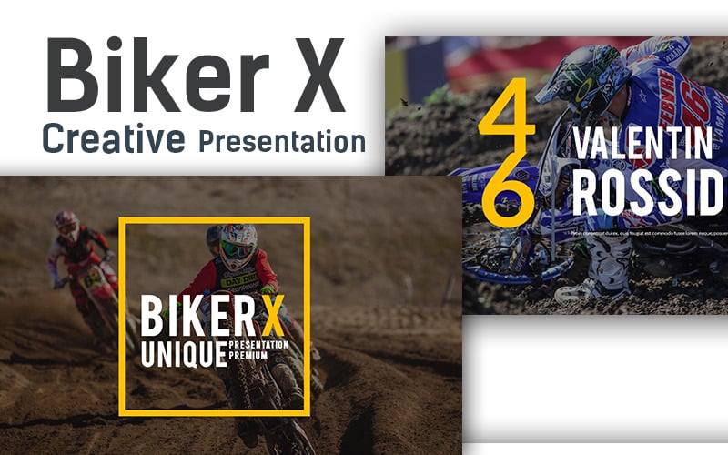 Biker X - Keynote-Vorlage