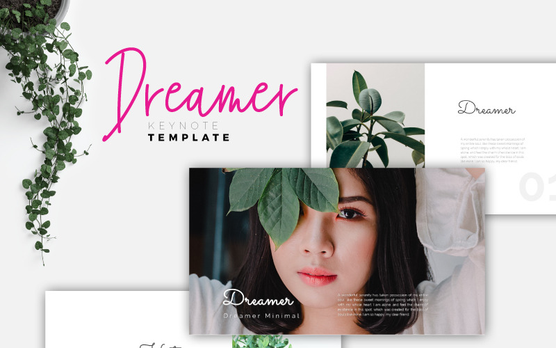 DREAMER - Creatief - Keynote-sjabloon