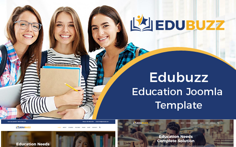 Edubuzz - Template Joomla per corsi di formazione online