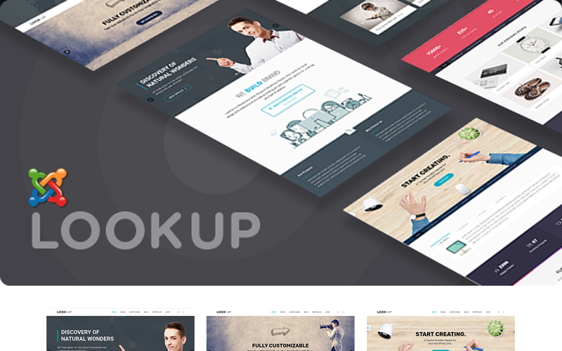 LookUp - Plantilla Joomla multipropósito adaptable