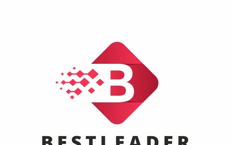 Шаблон логотипа Bestleader